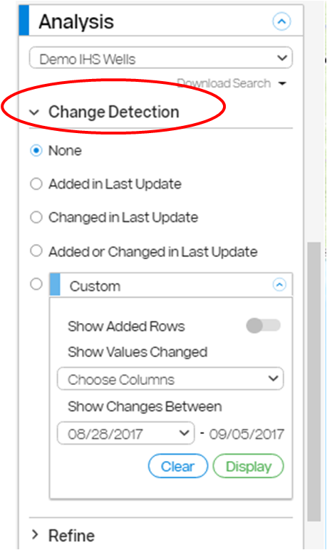 change detection